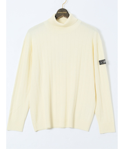 【大きいサイズ】ジーステージ/G-stage ジーヒート ワイドリブ タートルニット