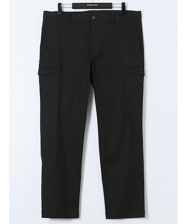 【大きいサイズ】グランバック/GRAND-BACK ピケストレッチ カーゴトラウザーパンツ