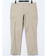 【大きいサイズ】グランバック/GRAND-BACK ピケストレッチ カーゴトラウザーパンツ