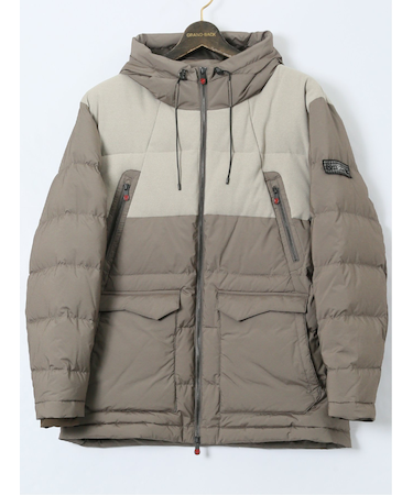 【大きいサイズ】ジーステージ/G-stage フーデッドダウン