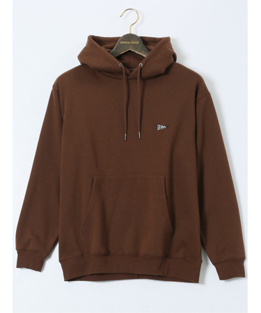 【大きいサイズ】ジェリー/GERRY 裏起毛 バックプリント プルパーカー