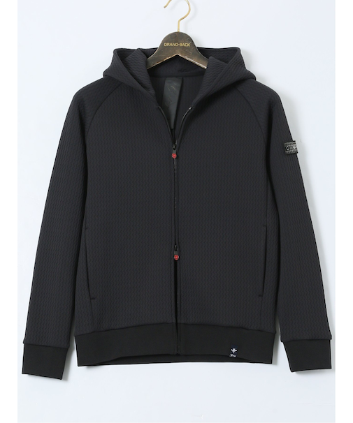 【大きいサイズ】ジーステージ/G-stage キルティング風 フルジップパーカー(セットアップ可能)