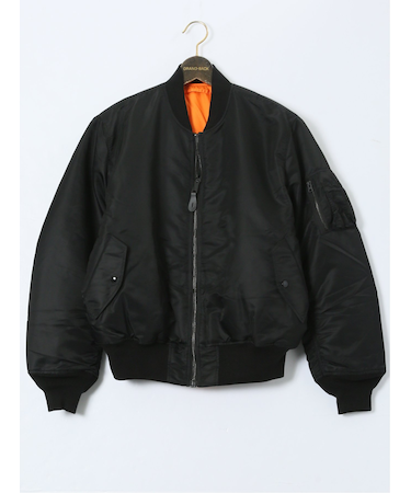 【大きいサイズ】バレーアパレル/Valley Apparel MA-1 フライトナイロンジャケット