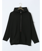 【大きいサイズ】ジーステージ/G-stage ウォッシャブル ミラノリブ フルジップパーカー(セットアップ可能)