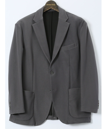 【大きいサイズ】ジーステージ/G-stage ストレッチコール 2ボタンジャケット(セットアップ可能)