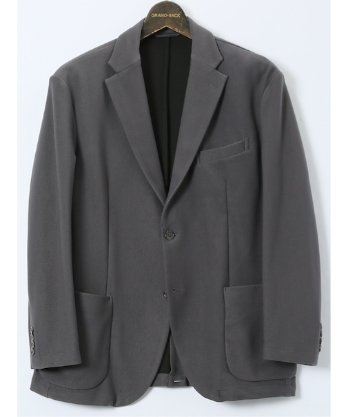 【大きいサイズ】ジーステージ/G-stage ストレッチコール 2ボタンジャケット(セットアップ可能)