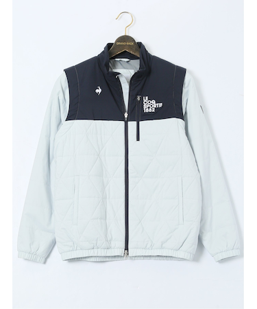 【大きいサイズ】ルコックスポルティフ ゴルフ/le coq sportif GOLF 袖ディタッチャブル 2WAY 中綿ブルゾン