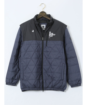 【大きいサイズ】ルコックスポルティフ ゴルフ/le coq sportif GOLF 袖ディタッチャブル 2WAY 中綿ブルゾン