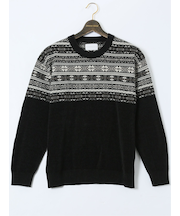 【大きいサイズ】エアロポステール/AEROPOSTALE モールジャガード クルーニット