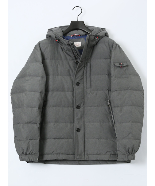 【大きいサイズ】ユナイテッド/UNITED 撥水加工 フーデッドダウン