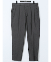 【大きいサイズ】グランバック/GRAND-BACK ストレッチ デニム調 ワンタックスラックス