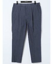 【大きいサイズ】グランバック/GRAND-BACK ストレッチ デニム調 ワンタックスラックス