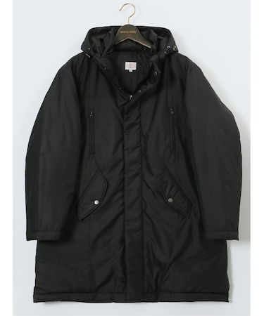 【大きいサイズ】ユナイテッド/UNITED 撥水加工 フード脱着 ダウンコート