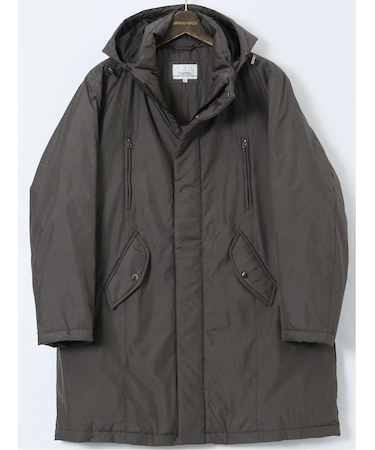 【大きいサイズ】ユナイテッド/UNITED 撥水加工 フード脱着 ダウンコート