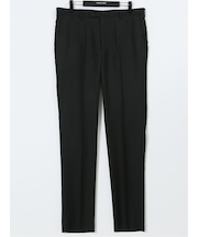 【大きいサイズ】ヴィットリオヴェネト/VITTORIO VENETO ウォッシャブル ウール混 ノータックスラックス