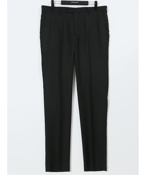 【大きいサイズ】ヴィットリオヴェネト/VITTORIO VENETO ウォッシャブル ウール混 ノータックスラックス