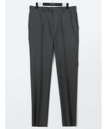 【大きいサイズ】ヴィットリオヴェネト/VITTORIO VENETO ウォッシャブル ウール混 ノータックスラックス