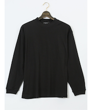 【大きいサイズ】ルイシャブロン/LOUIS CHAVLON 綿ピーチスムース ハイネック長袖Tシャツ