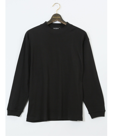 【大きいサイズ】ルイシャブロン/LOUIS CHAVLON 綿ピーチスムース ハイネック長袖Tシャツ