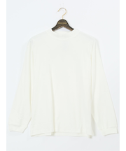 【大きいサイズ】ルイシャブロン/LOUIS CHAVLON 綿ピーチスムース ハイネック長袖Tシャツ