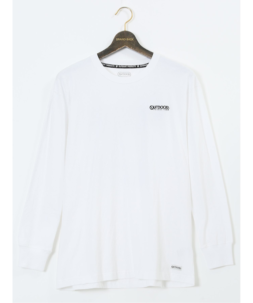 【大きいサイズ】アウトドアプロダクツ/OUTDOOR PRODUCTS 綿天竺 クルーネック長袖Tシャツ