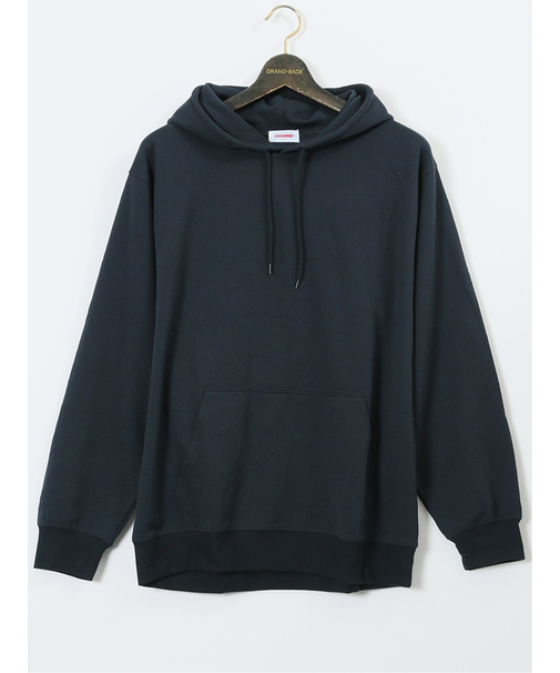 【大きいサイズ】コンバース/CONVERSE ふくれジャガード プルパーカー