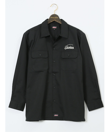 【大きいサイズ】ジュニュイン ディッキーズ/Genuine Dickies 綿混ツイル ワークシャツ