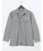 【大きいサイズ】ジュニュイン ディッキーズ/Genuine Dickies 綿混ツイル ワークシャツ
