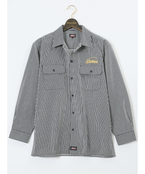 【大きいサイズ】ジュニュイン ディッキーズ/Genuine Dickies 綿混ツイル ワークシャツ