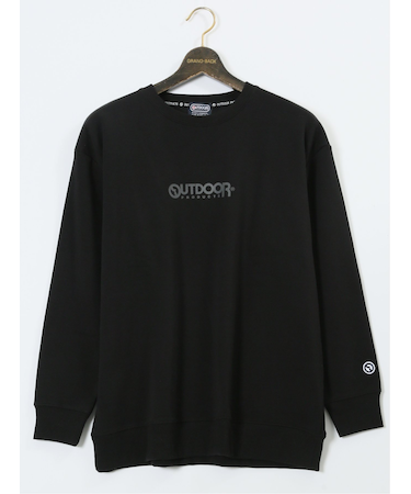 【大きいサイズ】アウトドアプロダクツ/OUTDOOR PRODUCTS 裏起毛 クルートレーナー