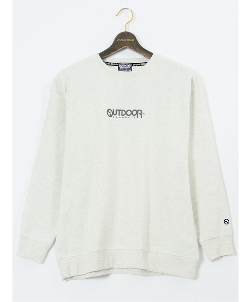 【大きいサイズ】アウトドアプロダクツ/OUTDOOR PRODUCTS 裏起毛 クルートレーナー