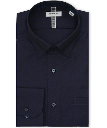 【大きいサイズ】レノマオム/renoma HOMME イージーアイロン スナップダウン長袖シャツ