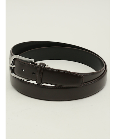 【大きいサイズ】グランバック/GRAND-BACK 艶スムース レザーベルト