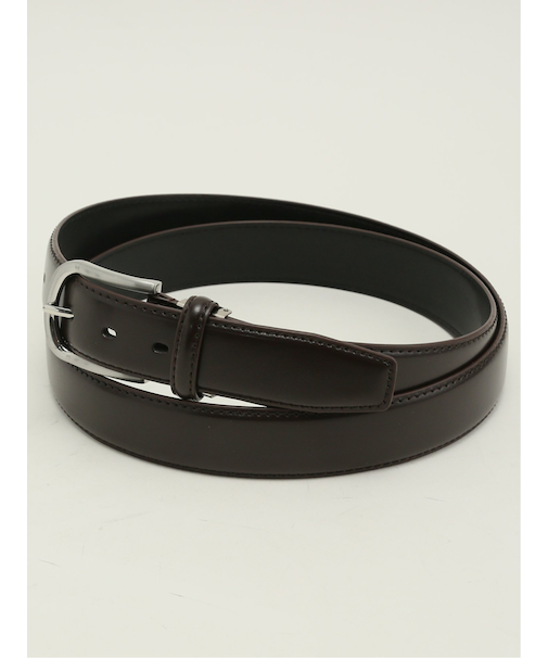 【大きいサイズ】グランバック/GRAND-BACK 艶スムース レザーベルト