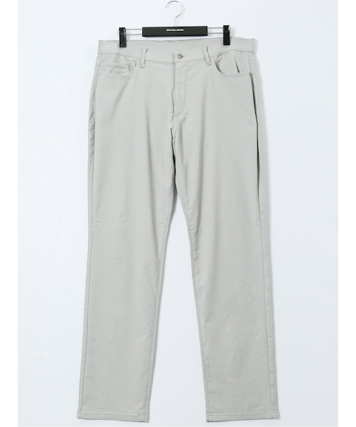 【大きいサイズ】グランバック/GRAND-BACK クロスストレッチ 5ポケットパンツ ジャガード