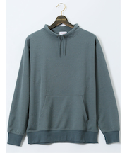 【大きいサイズ】コンバース/CONVERSE ストレッチ ふくれジャガード スピンドルネック長袖プルオーバー