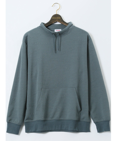 【大きいサイズ】コンバース/CONVERSE ストレッチ ふくれジャガード スピンドルネック長袖プルオーバー