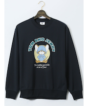 【大きいサイズ】トムとジェリー ダンボール クルーネックトレーナー