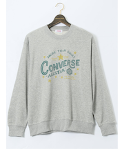 【大きいサイズ】コンバース/CONVERSE 裏毛プリント スエットトレーナー