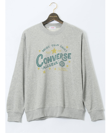【大きいサイズ】コンバース/CONVERSE 裏毛プリント スエットトレーナー