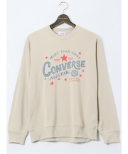 【大きいサイズ】コンバース/CONVERSE 裏毛プリント スエットトレーナー