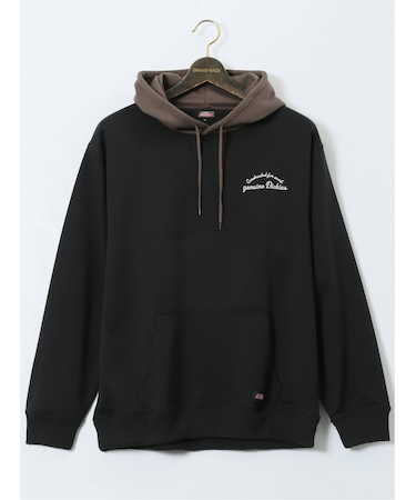 【大きいサイズ】ジュニュイン ディッキーズ/Genuine Dickies 裏毛 バック刺繍 プルパーカー