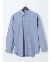 【大きいサイズ】ジェリー/GERREY 綿パナマ レギュラーカラー長袖シャツ