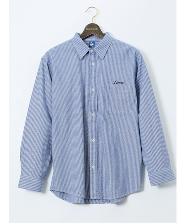 【大きいサイズ】ジェリー/GERREY 綿パナマ レギュラーカラー長袖シャツ