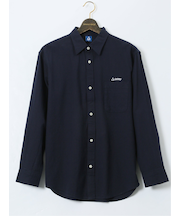 【大きいサイズ】ジェリー/GERREY 綿パナマ レギュラーカラー長袖シャツ