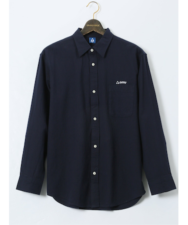 【大きいサイズ】ジェリー/GERREY 綿パナマ レギュラーカラー長袖シャツ