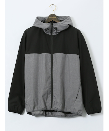 【大きいサイズ】グランバック/GRAND-BACK ALL WEATHER TEX 裏メッシュ パーカー