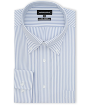 【大きいサイズ】グランバック/GRAND-BACK ノンアイロンストレッチ ボタンダウン長袖ニットシャツ