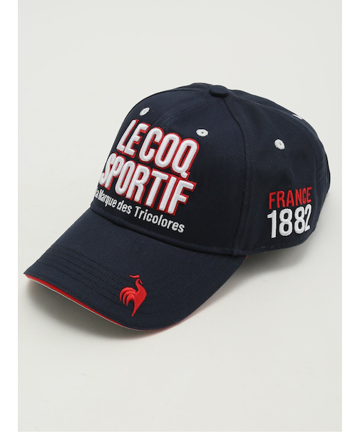 【大きいサイズ】ルコックスポルティフ ゴルフ/le coq sportif GOLF 定番ロゴ キャップ