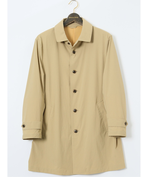 大きいサイズ】ジーステージ/G-stage ストレッチ撥水 ステンカラー